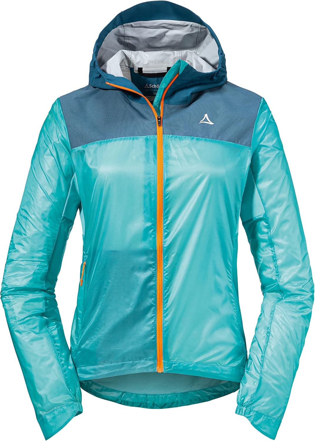 Schöffel Damen Hybrid Jkt Flow Trail L, extrem leichte, atmungsaktive MTB Jacke, wasserabweisende Fa