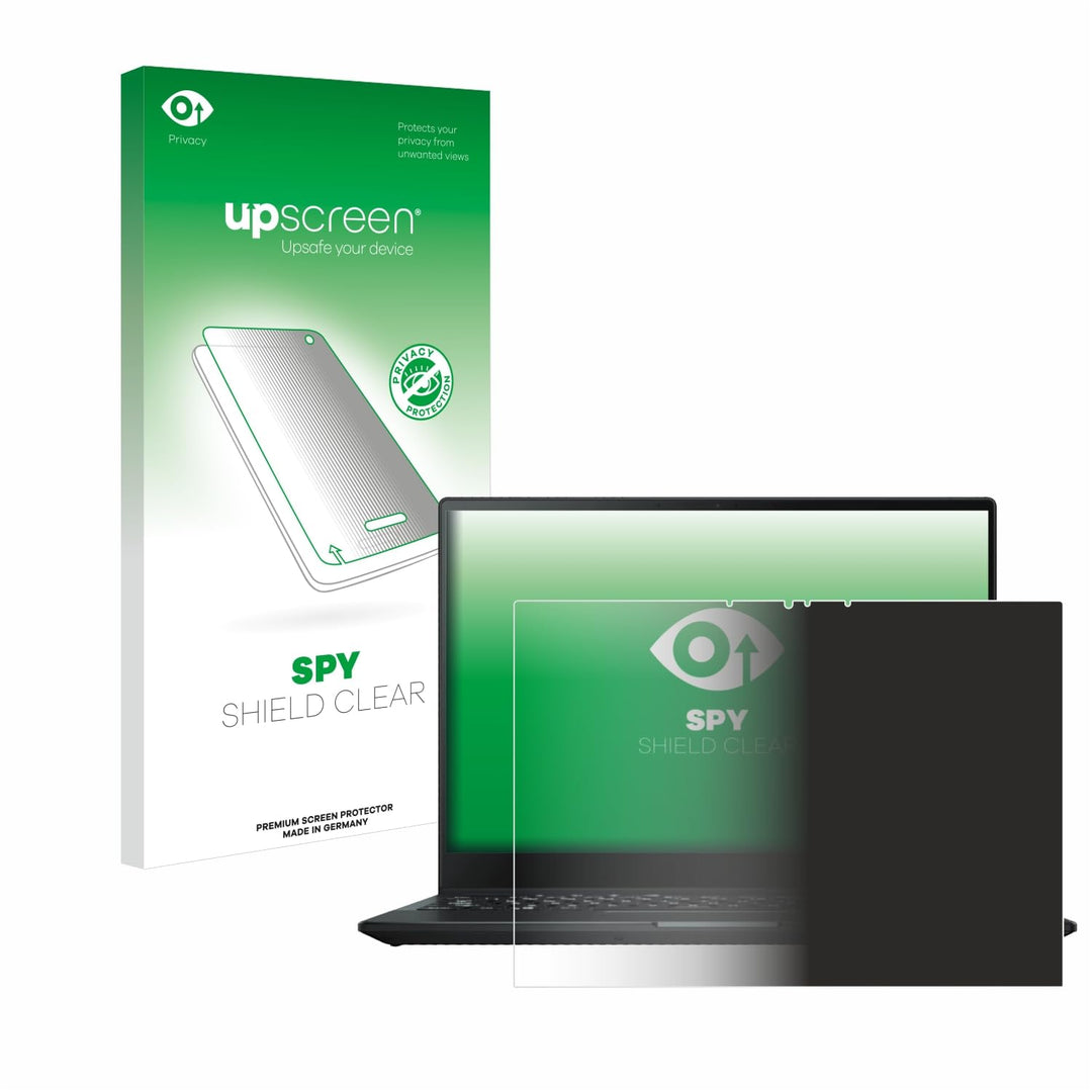 upscreen Anti-Spy Blickschutzfolie für ASUS Rog Flow X13 2022 Privacy Screen Displayschutz-Folie [Si