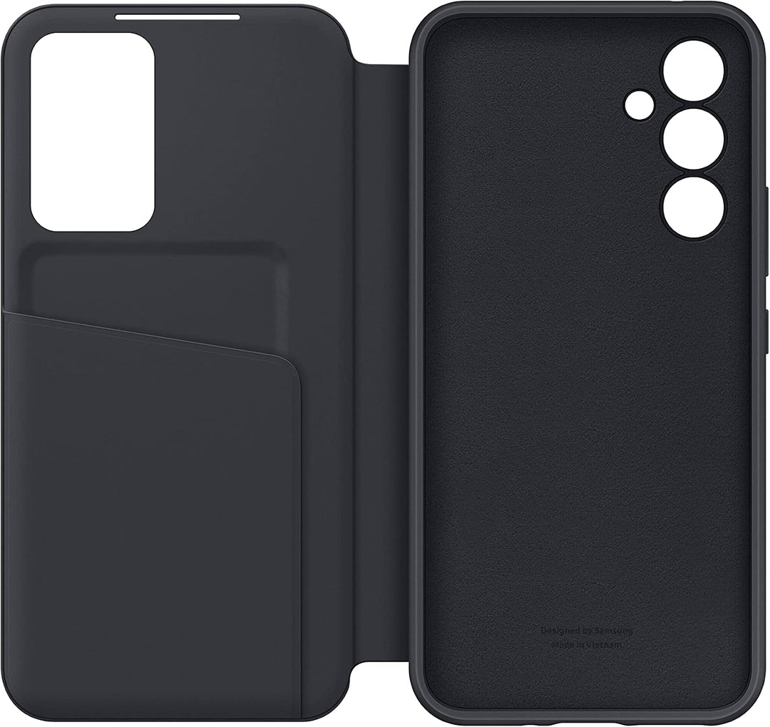 Samsung Smart View Wallet Case EF-ZA546 für das Galaxy A54 5G, Handyhülle, Schützhülle in Black, Bla