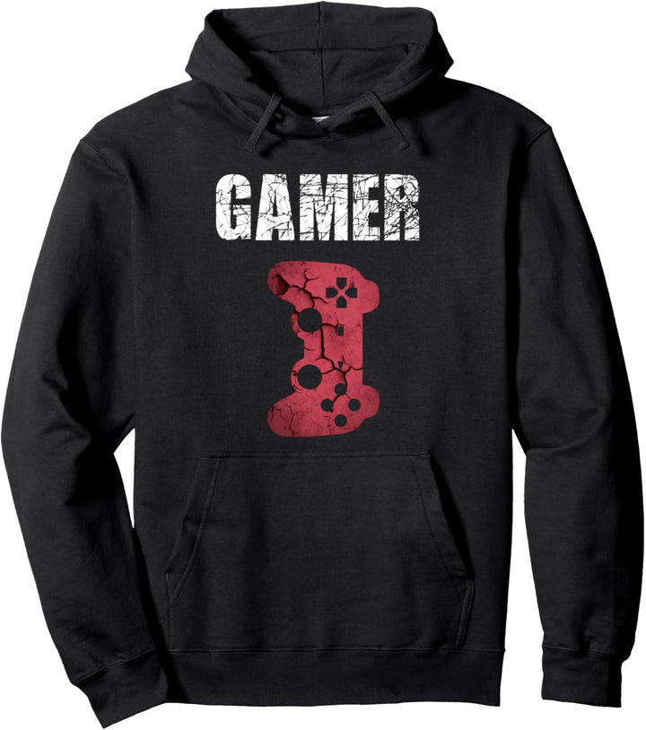 Gamer Videospiele Gaming Controller Jungen Teens Herren Pullover Hoodie