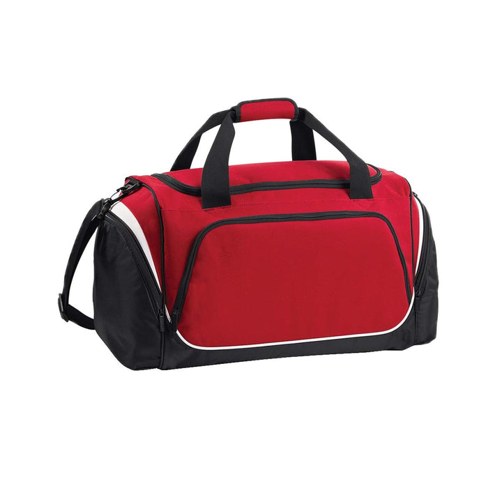 Quadra Pro Team Reisetasche/Sporttasche, 55 Liter (EinheitsgröÃŸe) (Rot/Schwarz/WeiÃŸ) EinheitsgrÃÃŸ