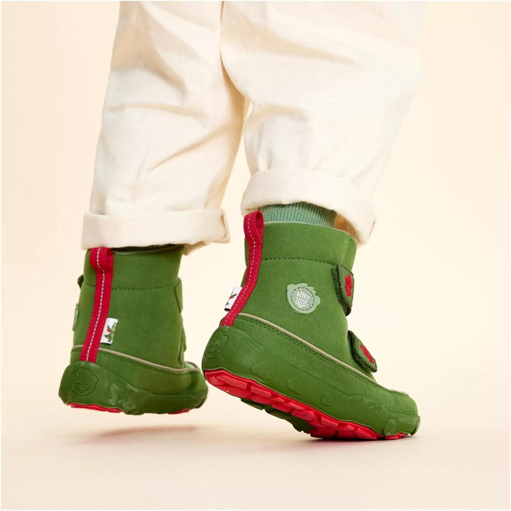 Affenzahn Winterstiefel Vegan Comfy warm gefüttert, wasserdicht vegan mit Kletterverschlüssen, Gröss