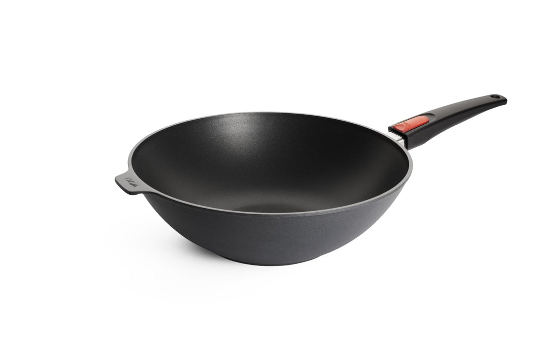 Woll Diamond Lite Wok- und Rührpfanne - Induktiv -, Ø 32 cm, 10 cm hoch - Geeignet für alle Herdarte