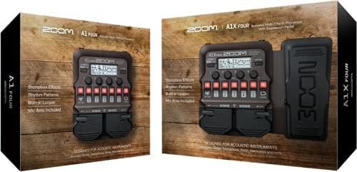 Zoom A1 FOUR Acoustic Guitar Multi-Effects Pedal