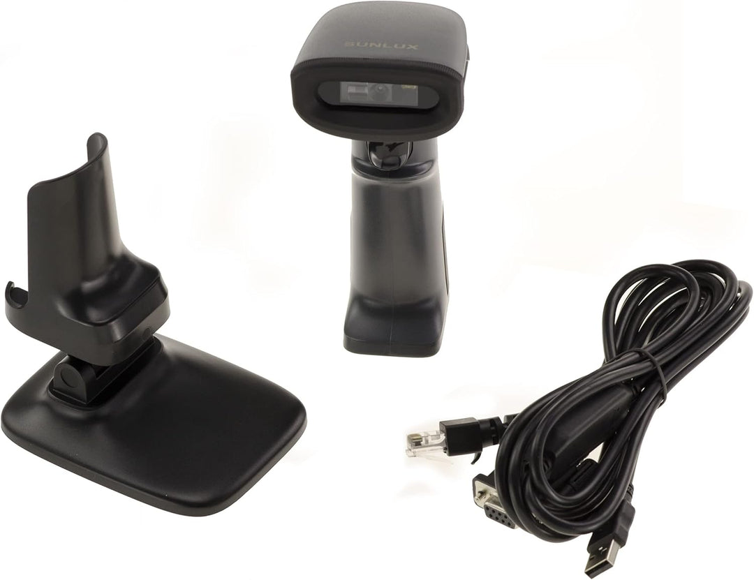 KALEA-INFORMATIQUE Handheld-Scanner für Barcodes vom Typ EAN und 2D-Codes vom Typ QR Code. Serielle