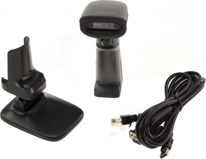 KALEA-INFORMATIQUE Handheld-Scanner für Barcodes vom Typ EAN und 2D-Codes vom Typ QR Code. Serielle