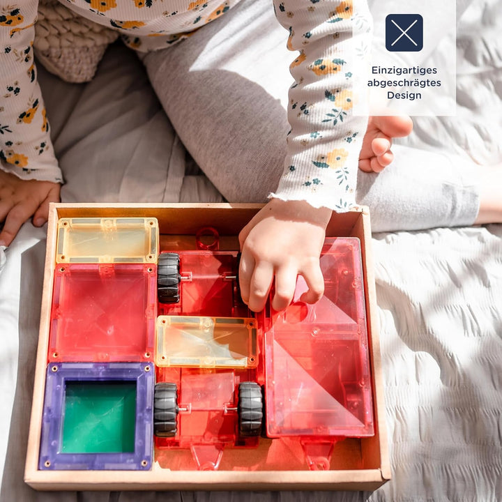 Connetix Magnetische Fliesen Regenbogen Antrag Packen, 24 Stück