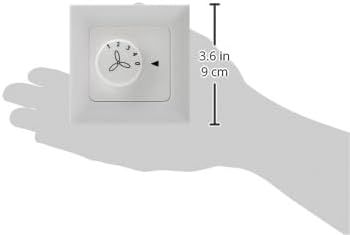 Westinghouse Lighting Wandschalter ohne Licht 7880040, Weiss