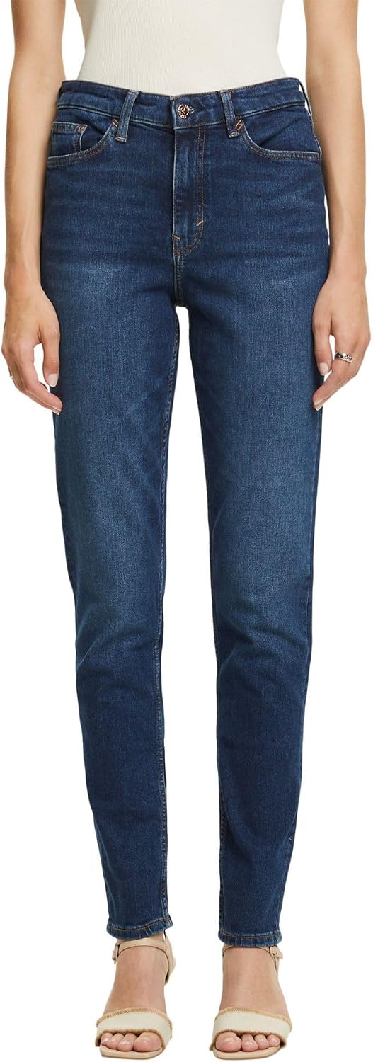 ESPRIT Damen Jeans 27W / 32L 901/Blue Dark Wash, 27W / 32L 901/Blue Dark Wash