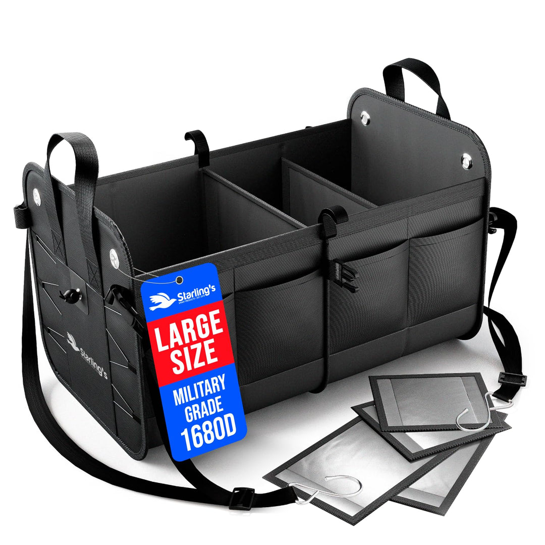 Kofferraumtasche Kofferraum von Starling‘s - Organizer Auto Autotasche Kofferraum Box, Stark Aufbewa