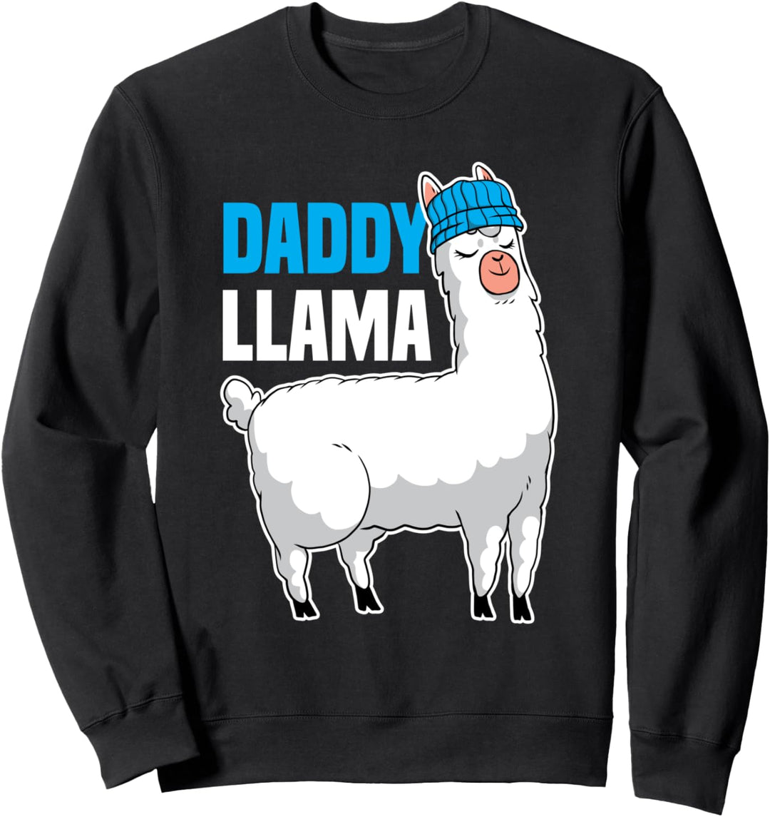 Daddy Llama Bester Papa aller Zeiten Dada Vatertag Sweatshirt