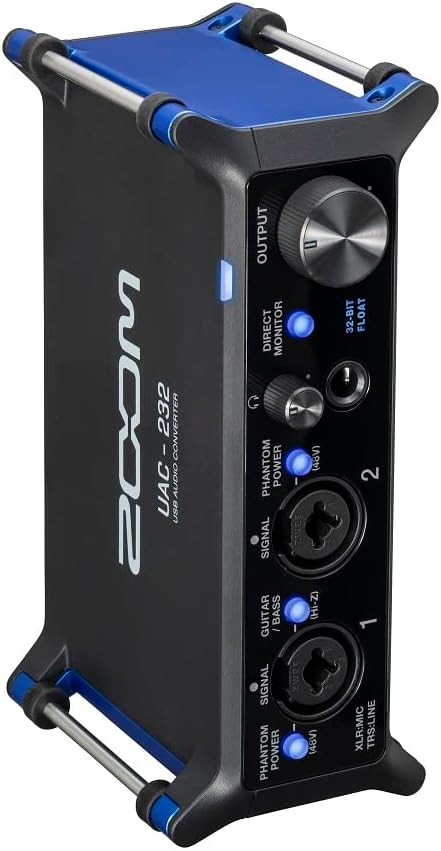 Zoom - UAC-232-2in/2Out Audio-/MIDI-Schnittstelle - 192 kHz- USB 3.0
