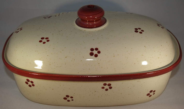 Brottopf BROTTOPF OVAL 33 CM RUBIN 1670-30