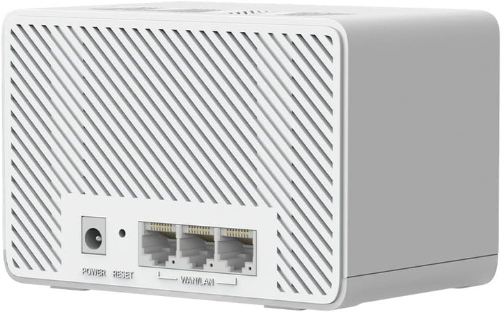 Mercusys Halo H3600BE Mesh WLAN Set (2er-Pack), Wi-Fi 7 BE3600 Dualband-Router & Repeater, 3 × Gigab