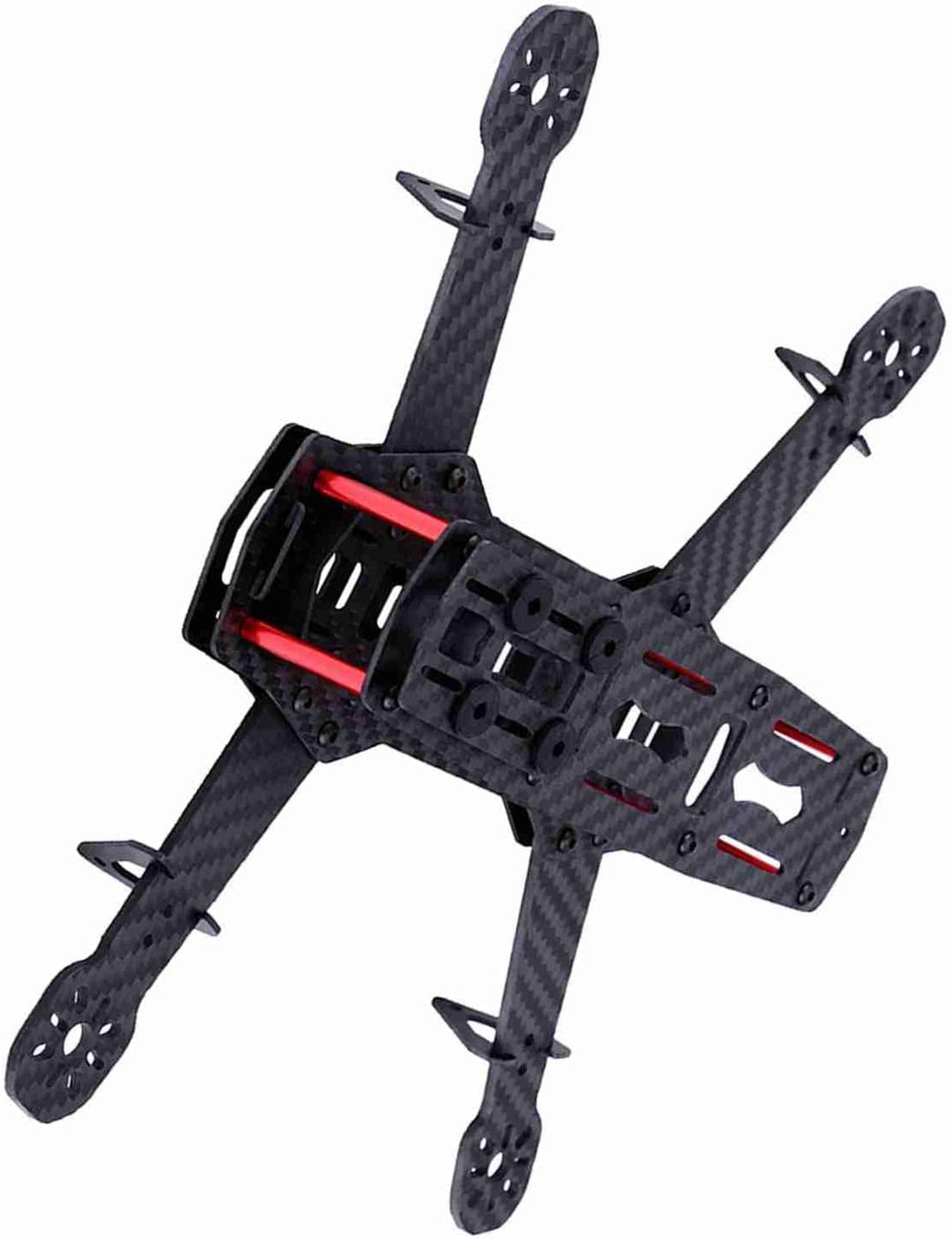 Quadcopter-Rahmen-Kit, 250-mm-FPV-Carbon-Renn-Drohnenrahmen Flugzeugrahmen-Zubehör für die 4-Achs-FP