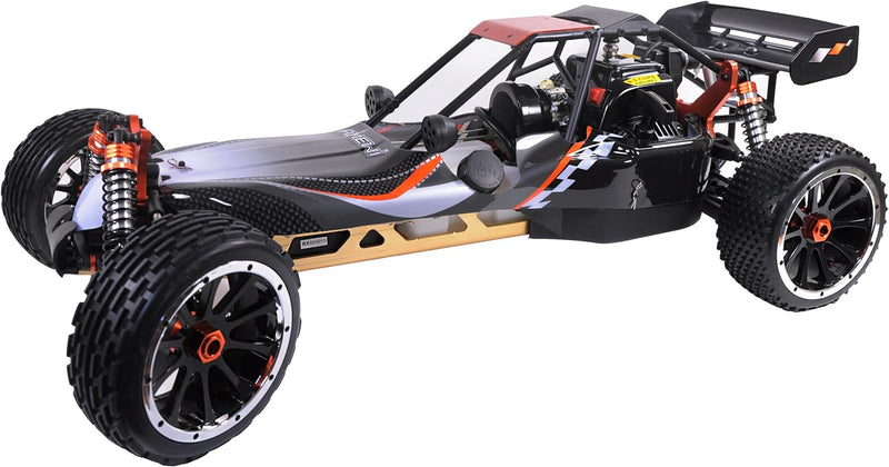 Amewi, Unisex , Pitbull X 1:5 RC Modellauto Benzin Buggy Heckantrieb (2WD) RTR 2,4GHz