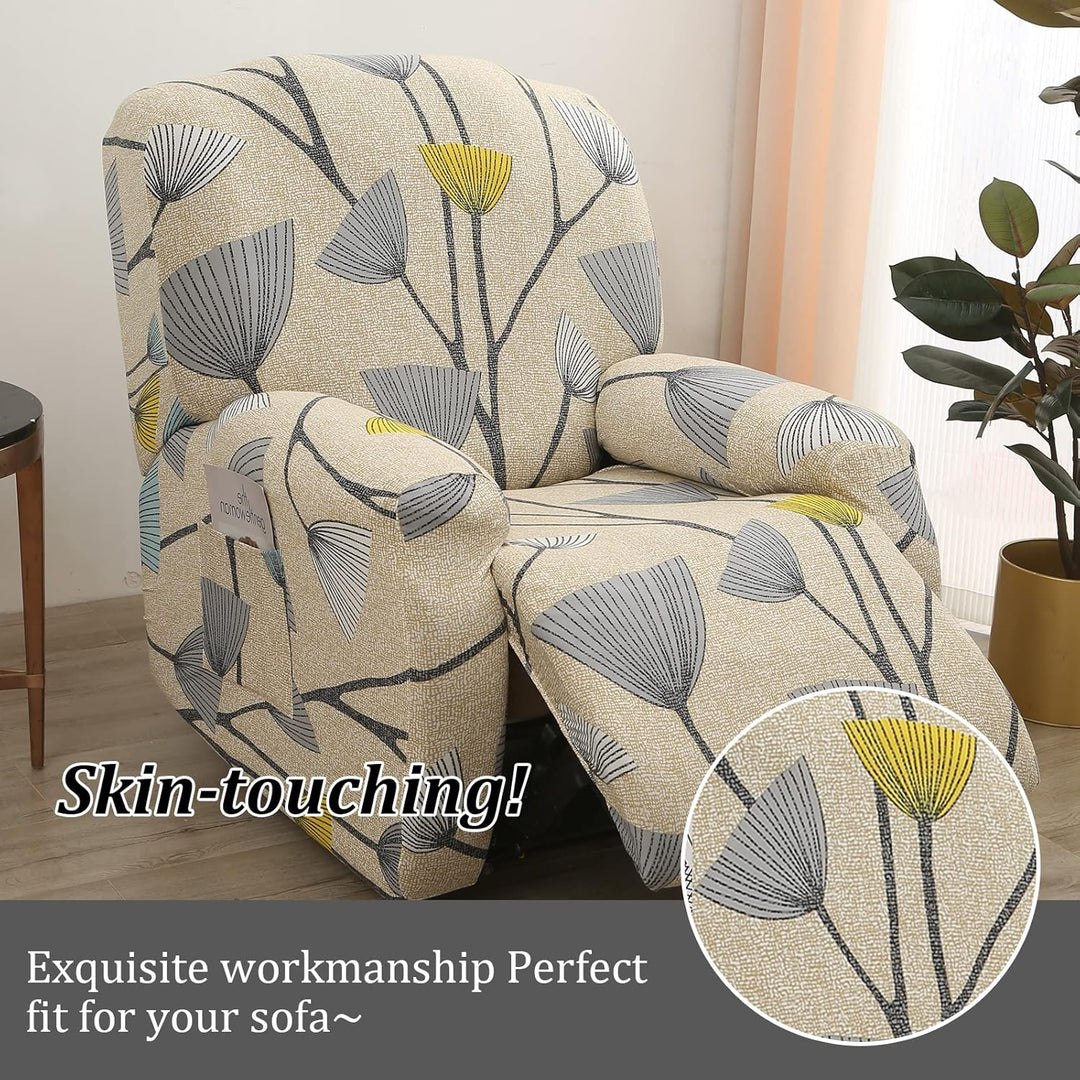 Jaotto Copripoltrona Relax Reclinabile, Fodere Copripoltrona 1 Posto Universal, Modern Copripoltrona