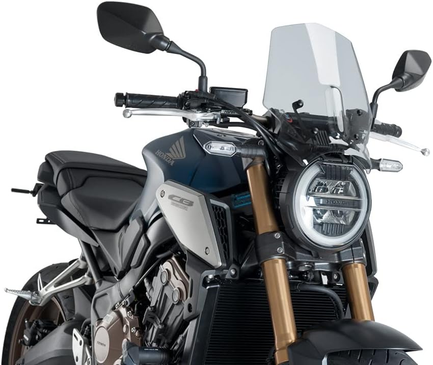 Puig Windschutzscheibe Naked New Generation Sport 9748H für Honda CB650R Neo Sports Café 19', Honda