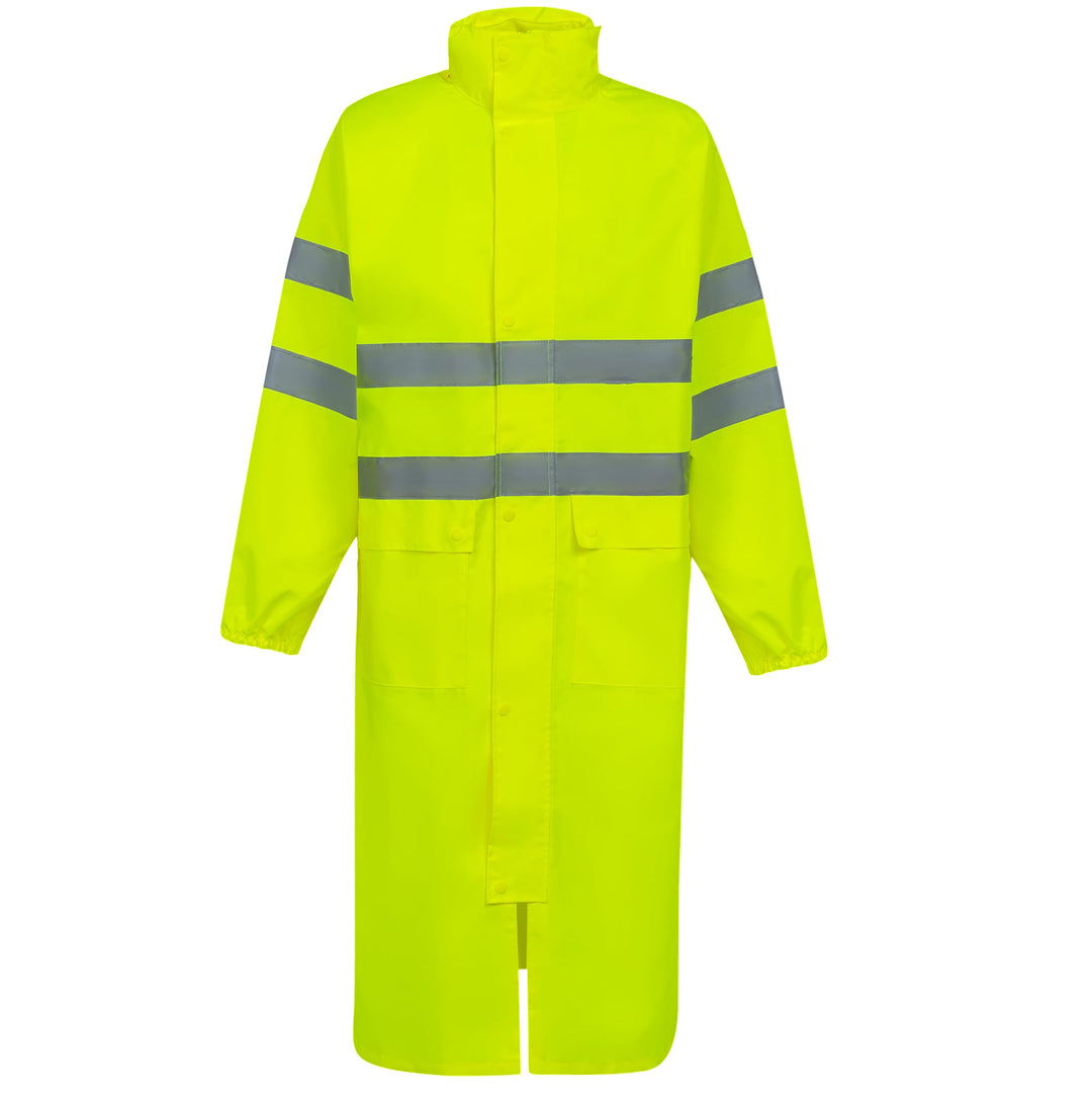 BWOLF POSEIDON Regenmantel Herren Regenmantel Wasserdichte Lange Regenjacke Outdoor Wiederverwendbar