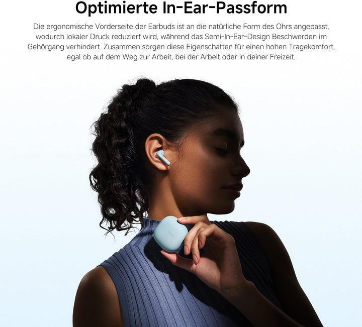 XIAOMI REDMI Buds 8 Active–TWS Bluetooth-Ohrhörer,Semi-In-Ear,14,2mm Treiber mit Titanmembran für st