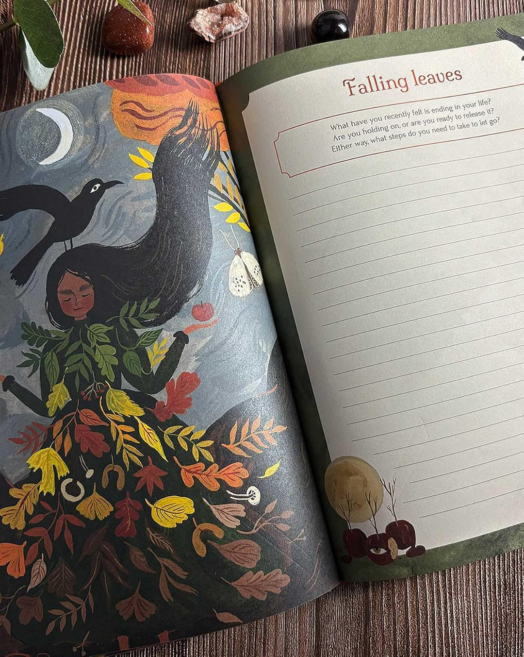 Seasons of the Witch Mabon Journal, Flexible Bindung