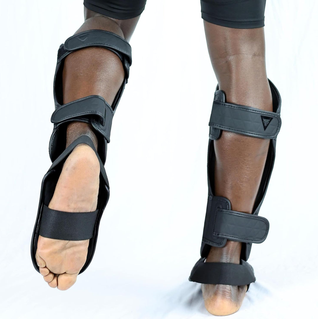 Mytra Fusion schienbeinschoner Kickboxen MMA, Muay Thai Shin Instep Protection schienbeinschoner Für