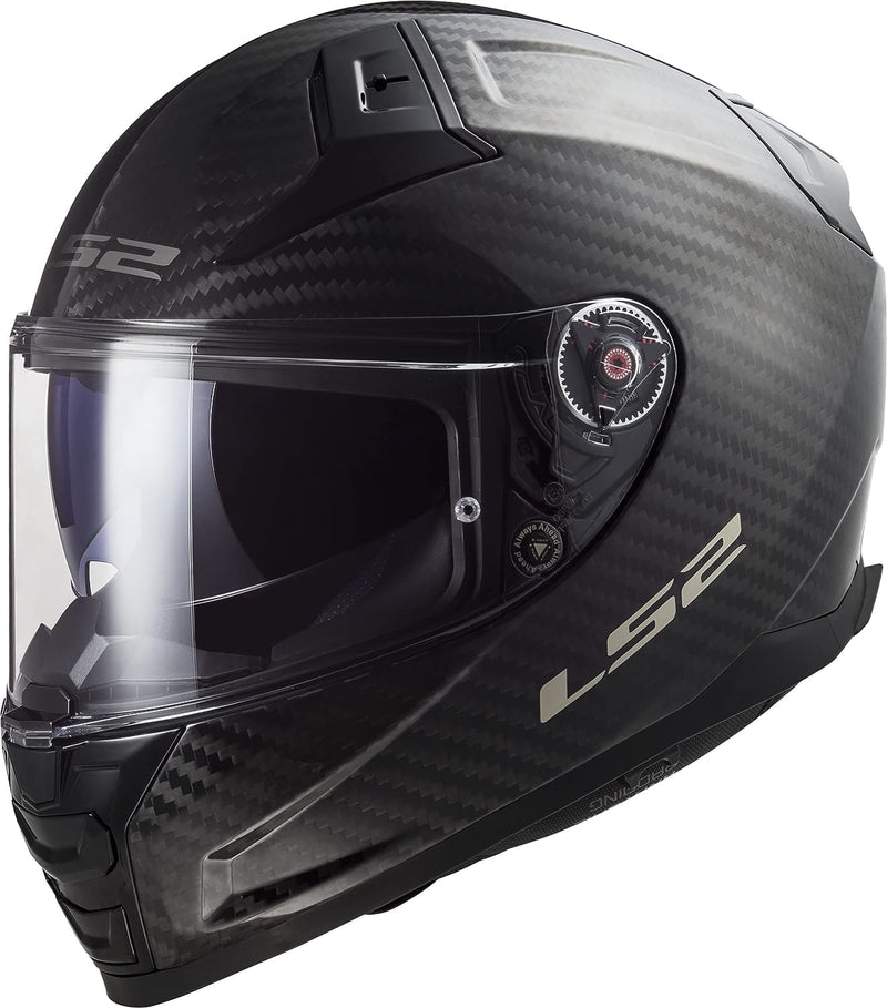 LS2 Helm FF811 Vector II Carbon Solid, S