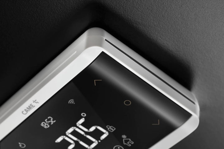 CAME Wand-Thermostat TH/750, WLAN, App und Touchscreen, Doppelrelais für Heizung und Klimatisierung,