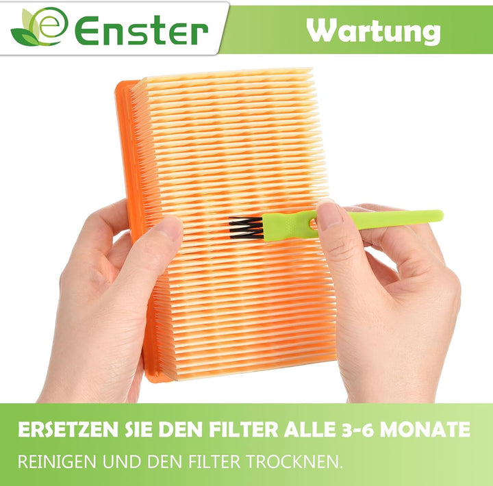 Staubsaugerbeutel Filter Zubehör Set für Kärcher WD4 WD5 WD6 MV4 MV5 MV6 WD5P WD6P Premium Staubsaug