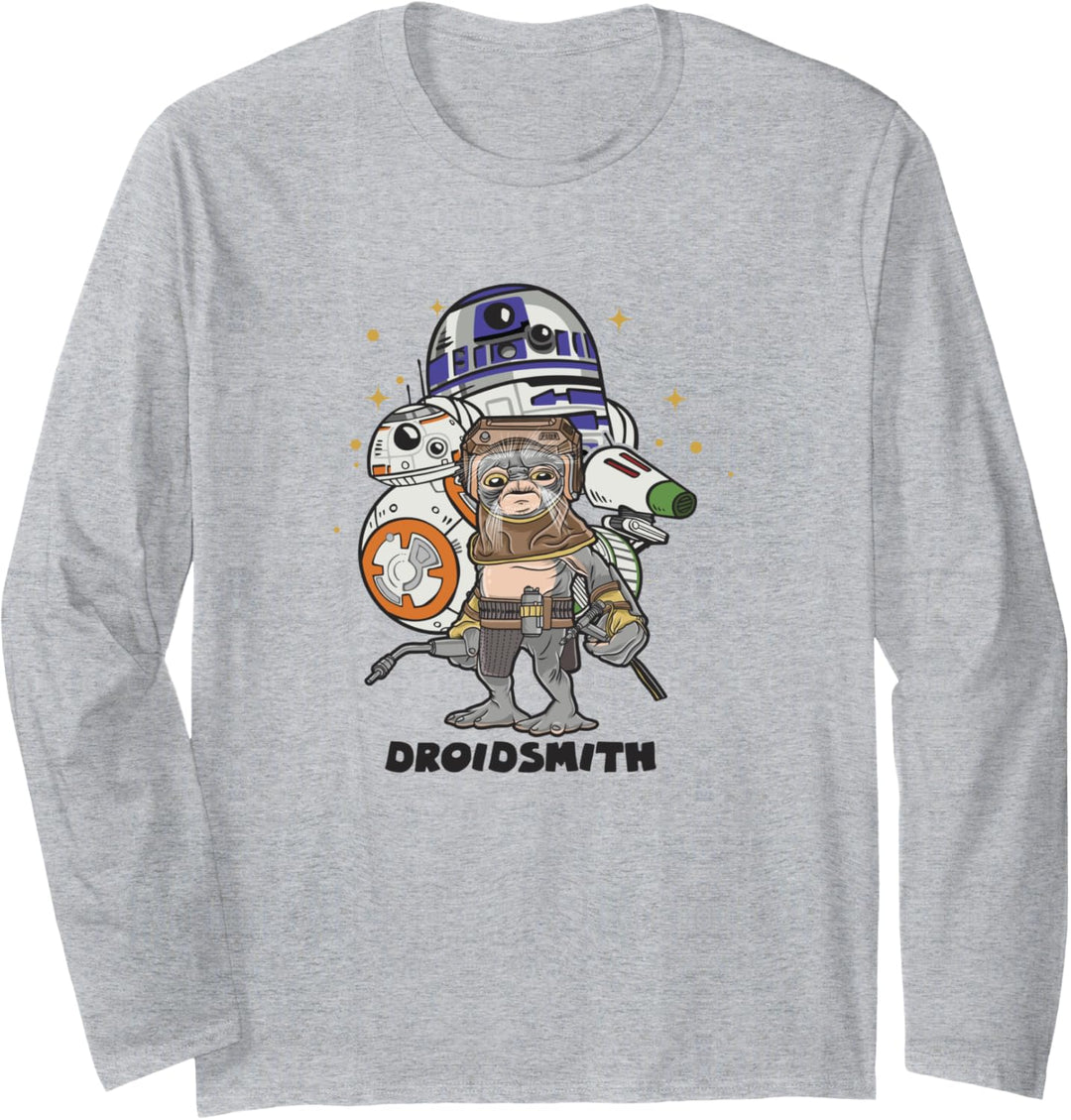 Star Wars: The Rise Of Skywalker Babu Frik Droidsmith Langarmshirt