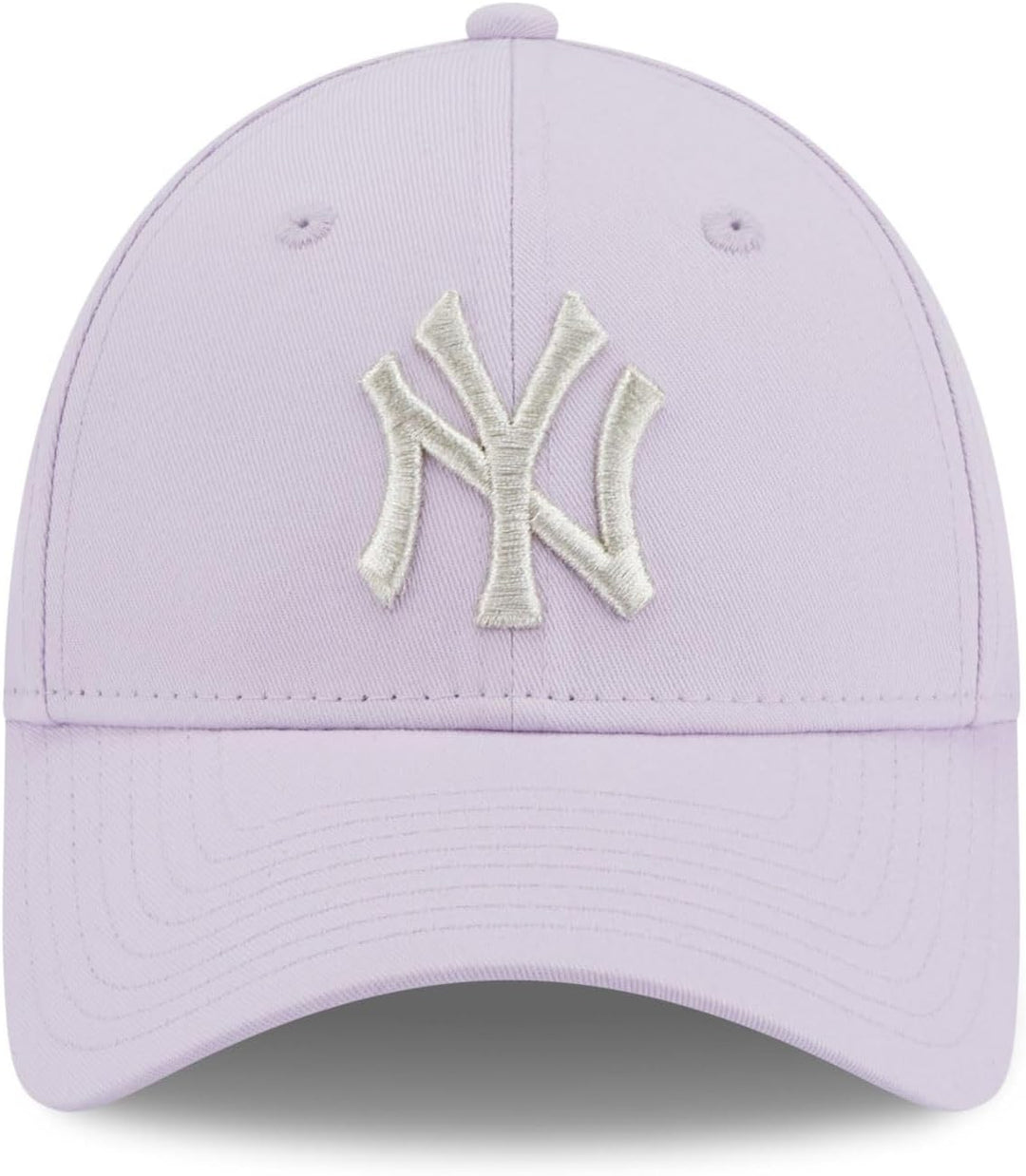 New Era New York Yankees Rose MLB Double Pom Cuff Knit Women Beanie, 940Women-Yankees-Purple-