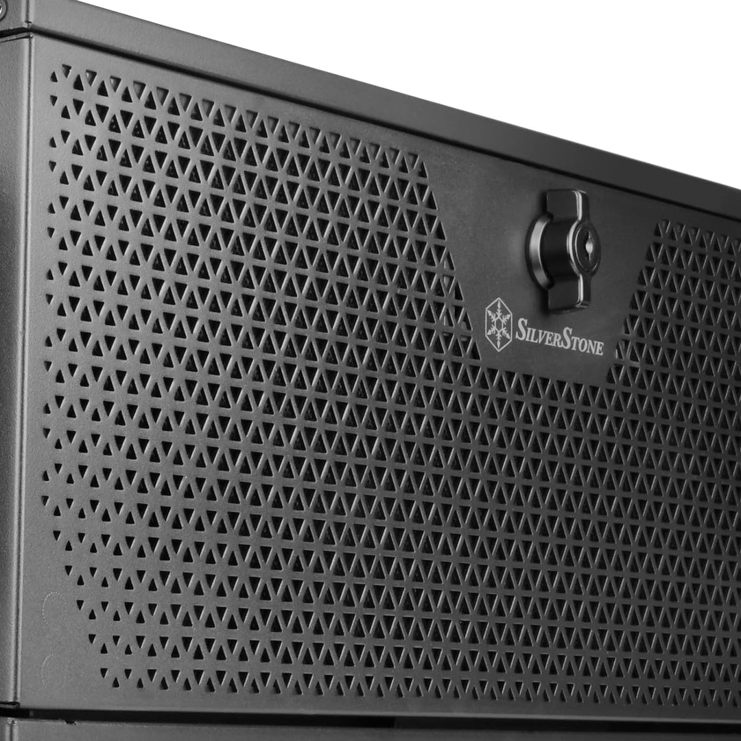 SilverStone Technology SST-RM44 - 4HE-Rackmount-Servergehäuse mit verbesserter Flüssigkühlkompatibil