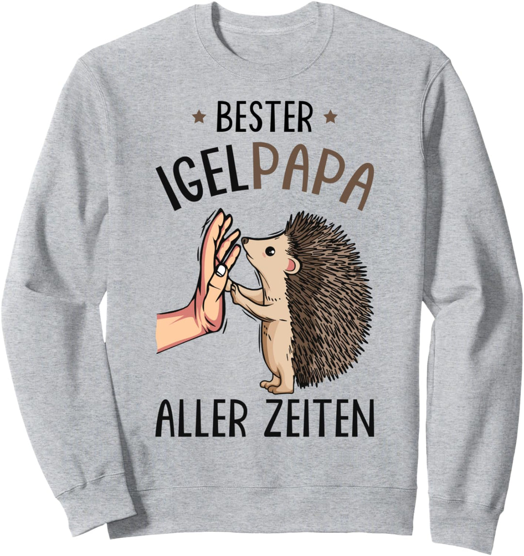 Bester Igel Papa aller Zeiten Sweatshirt
