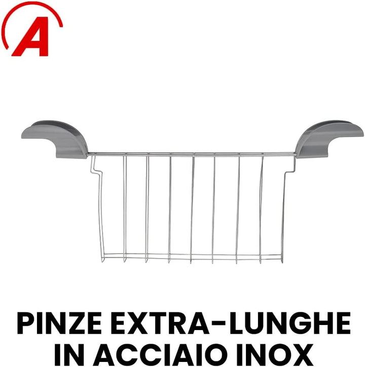 Ardes ARTOAST02 Tostapane Tostapane 2 Fette Sleek Plus 4 Fette Extra 3 Funzioni Cottura und Timer 7