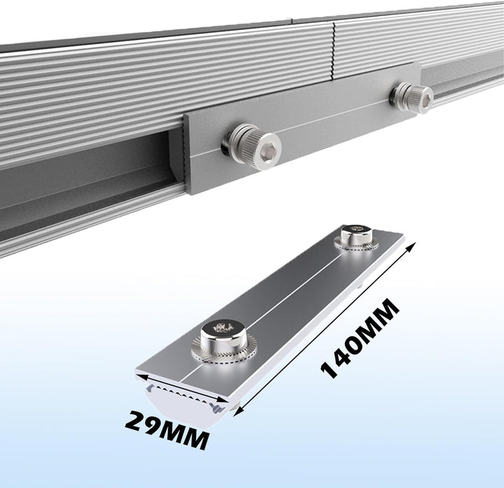 Photovoltaik Solar Halterung Ziegeldach Befestigungssystem 10 Module, Solarmodul Halterung Ziegeldac