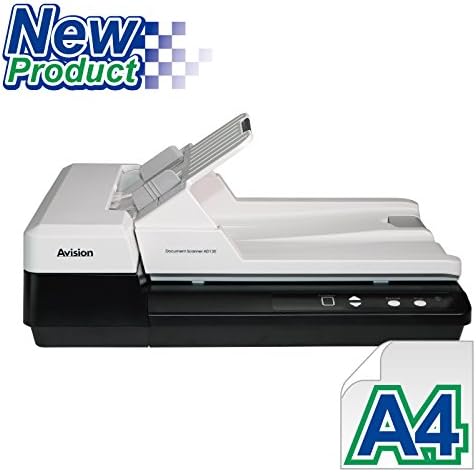 Avision DF-1701B Dokumentenscanner AD130 Schwarz/Weiss