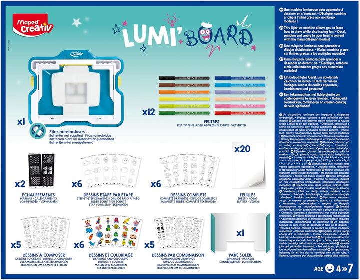 Maped 907021 CREATIV - Lichttisch, Lichtmaschine LUMI'BOARD, 1 Stück (1er Pack)