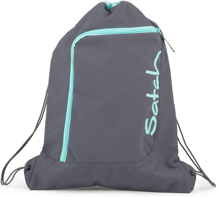Satch Pack Pencil Slider Light Edition Schulrucksack Set 3tlg. mit Sportbeutel (Mint Phantom), Mint