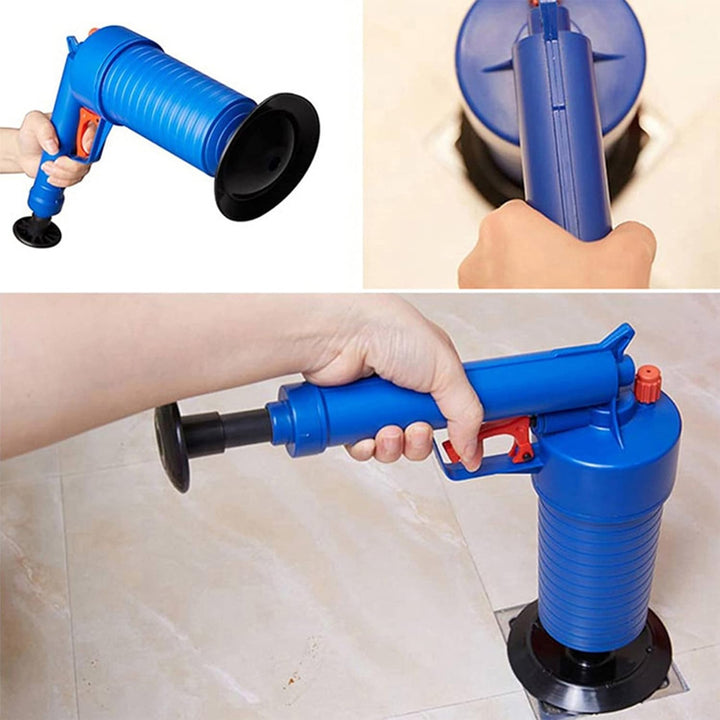 Drain Blaster, Air Power Toilet Plunger, Sink Plunger Pipe Blaster, manueller Pumpenreiniger, Hochdr