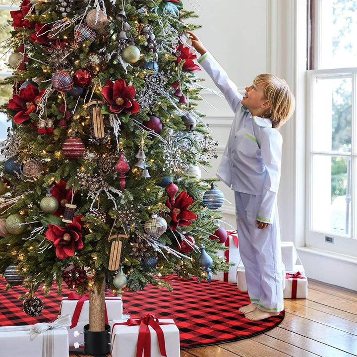 DAKEPOLE Weihnachtsbaumständer, Stabile Abnehmbare Weihnachtsbaumständer Baumhalter für Lebenige Wei