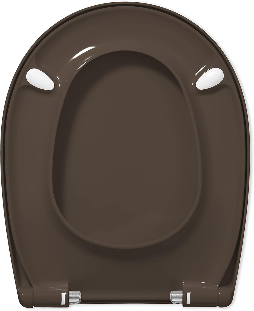 Hamberger WC-Sitz "Passat" (Toilettensitz mit SoftClose, Farbe balibraun, Scharnier Edelstahl C0202Y
