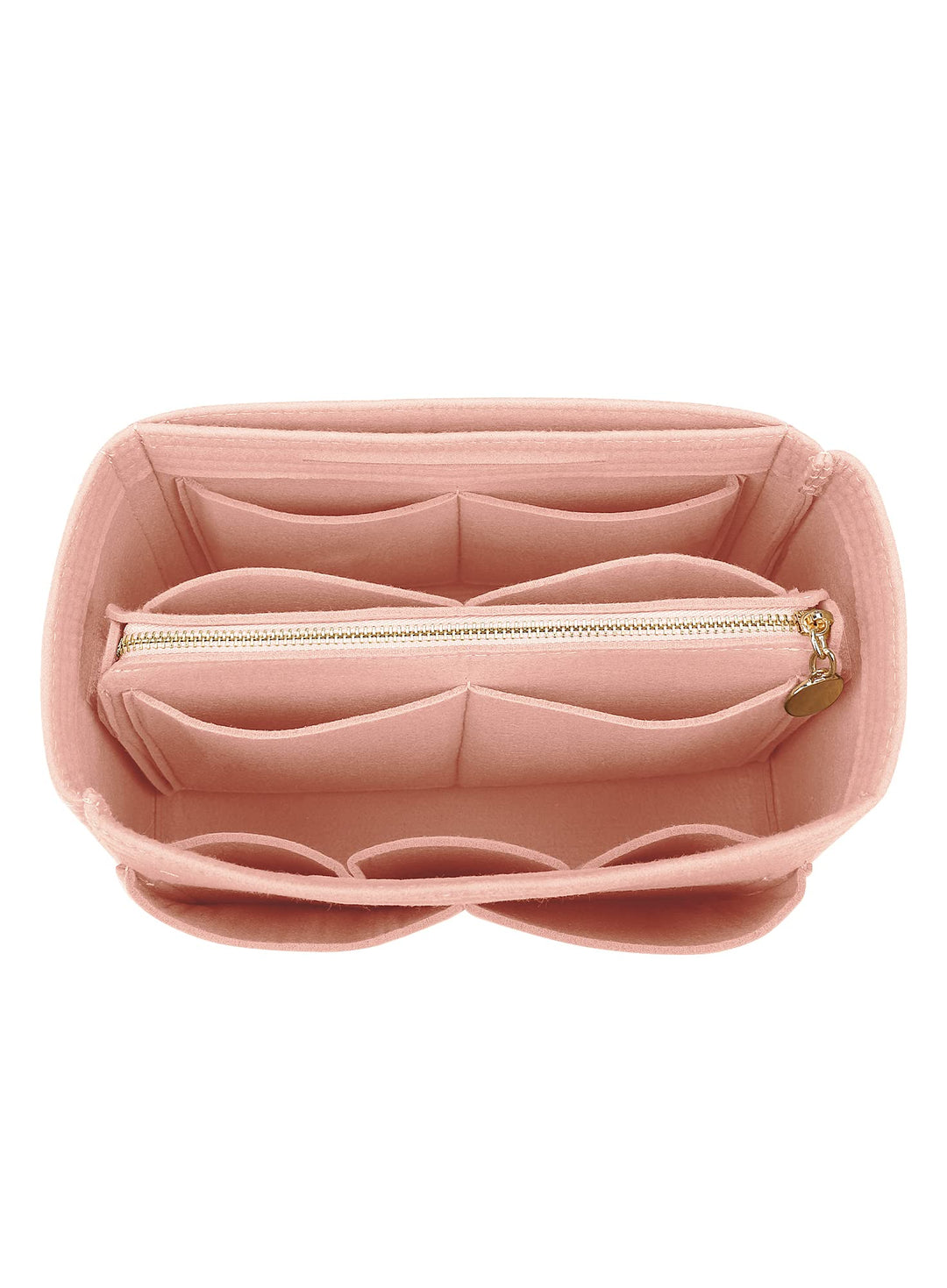 Organisatorischer Tascheineinsatz aus Filz mit Reissverschluss, passend für Speedy-Neverfull-Tasche,