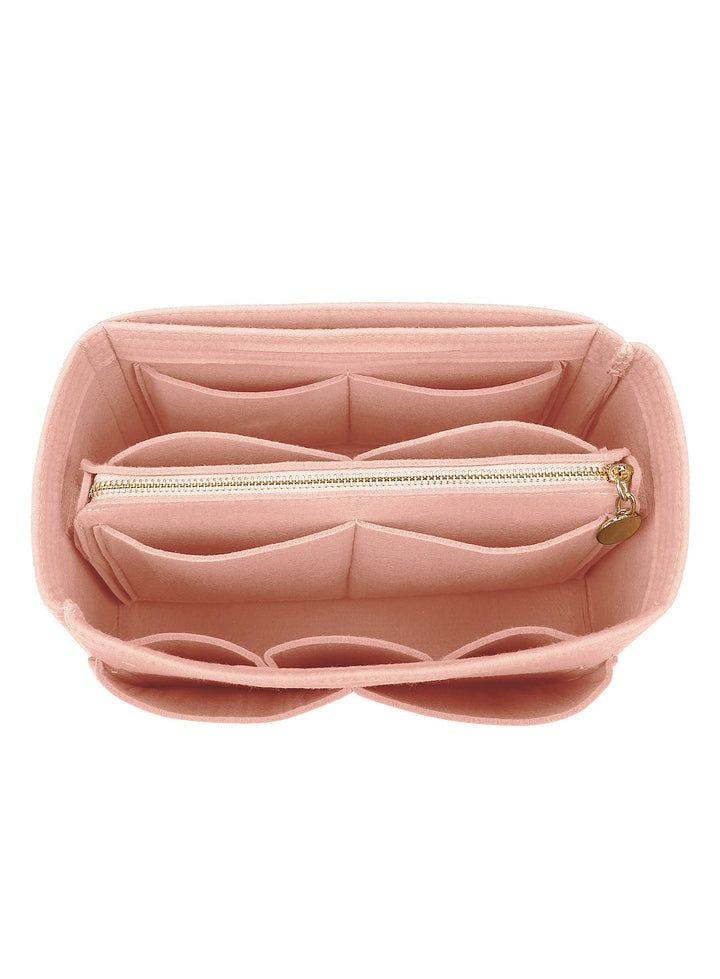 Organisatorischer Tascheineinsatz aus Filz mit Reissverschluss, passend für Speedy-Neverfull-Tasche,