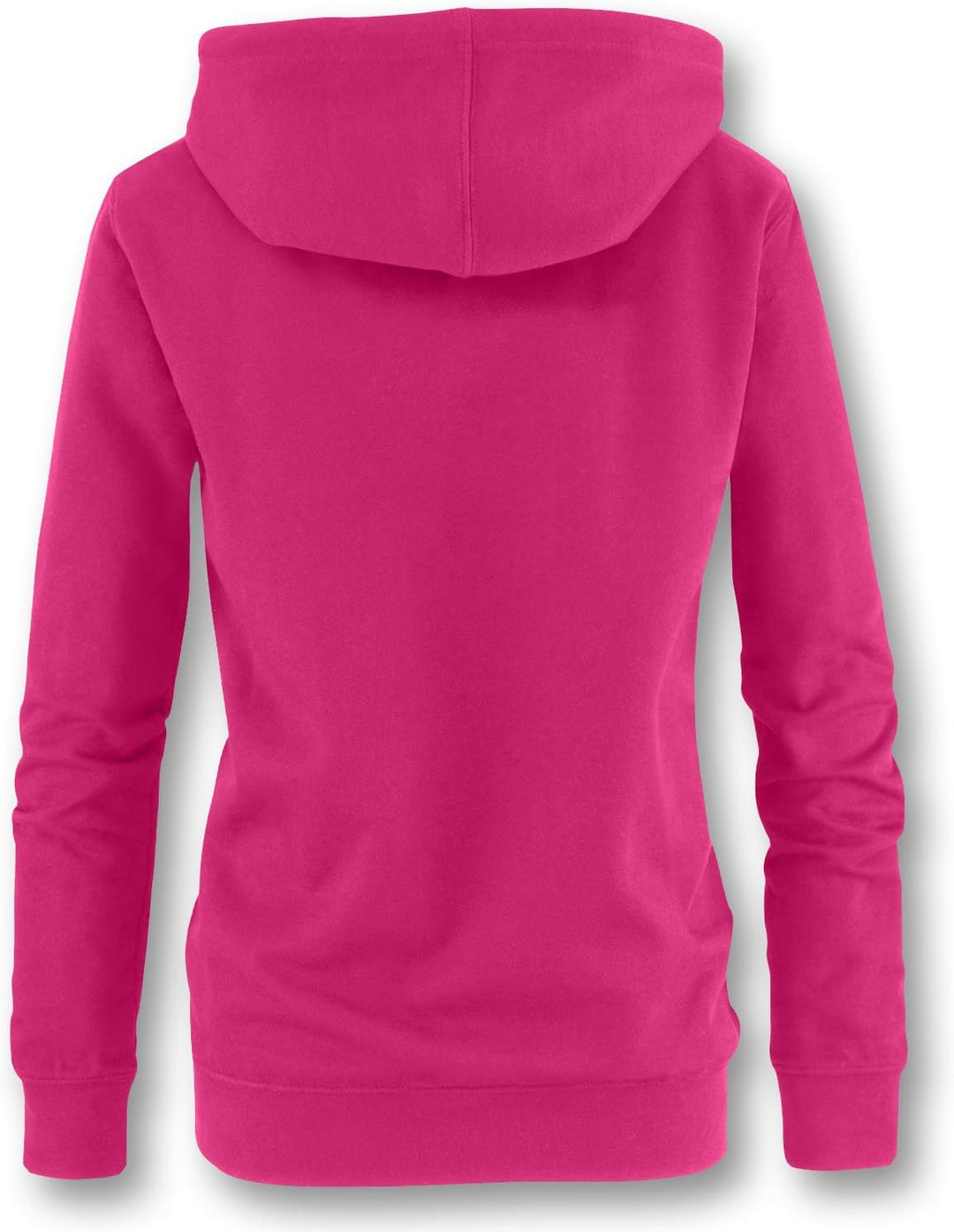 Luckja Anker Damen Hoodie S Fuchsia/Blau, S Fuchsia/Blau