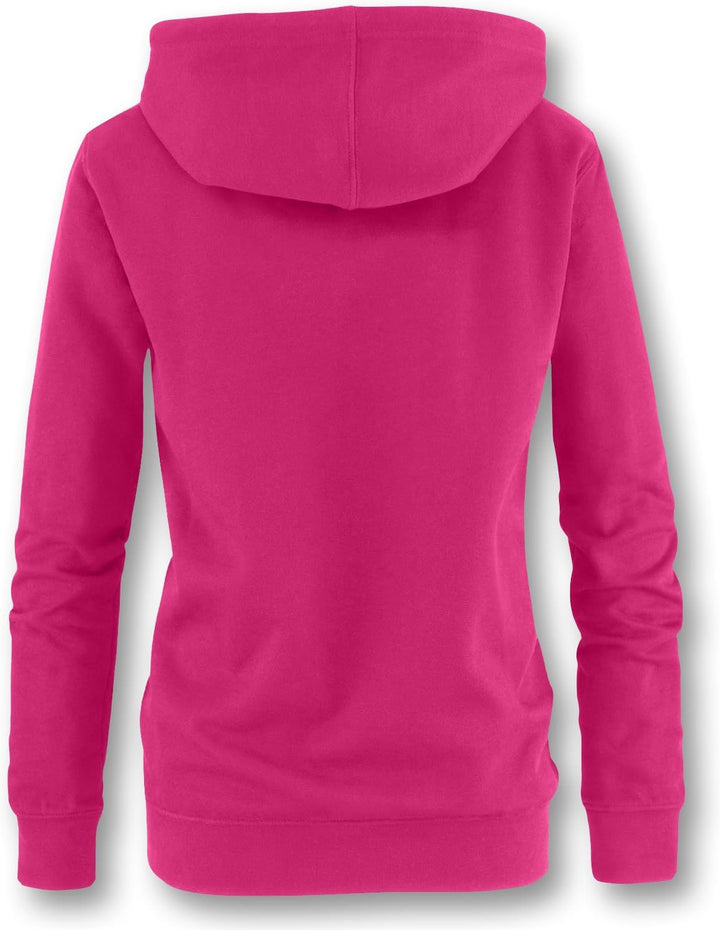 Luckja Anker Damen Hoodie S Fuchsia/Blau, S Fuchsia/Blau