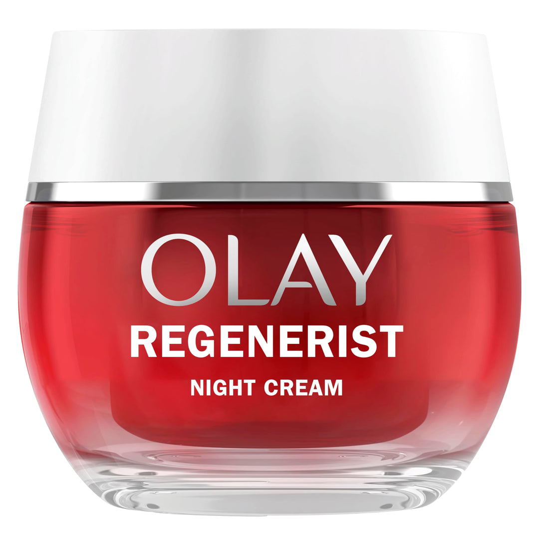 Olay Regenerist Crema De Noche, Fórmula Con Niacinamida (Vitamina B3) Y Péptidos, Hidrata Al Instant