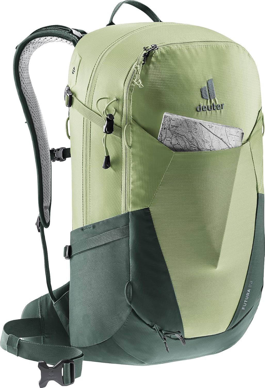 deuter Herren Futura 23 Wanderrucksack (1er Pack) 23 L Grove-ivy, 23 L Grove-ivy