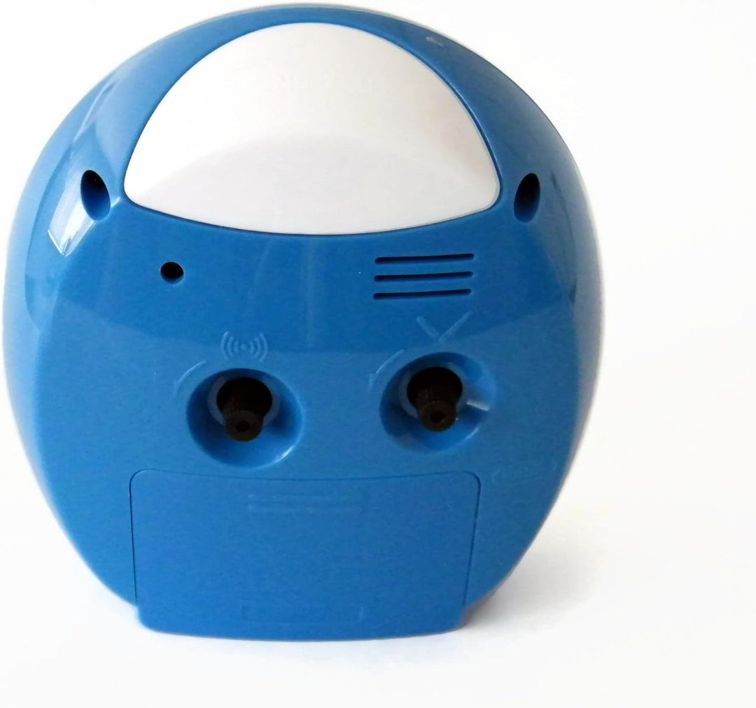Atlanta Kinderwecker ohne Ticken mit Armbanduhr Fussball - 1719/5 KAU Blau, Blau