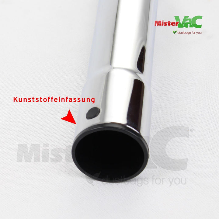 MisterVac Teleskop-Staubsaugerrohr kompatibel mit Sprintus Maximus Hepa