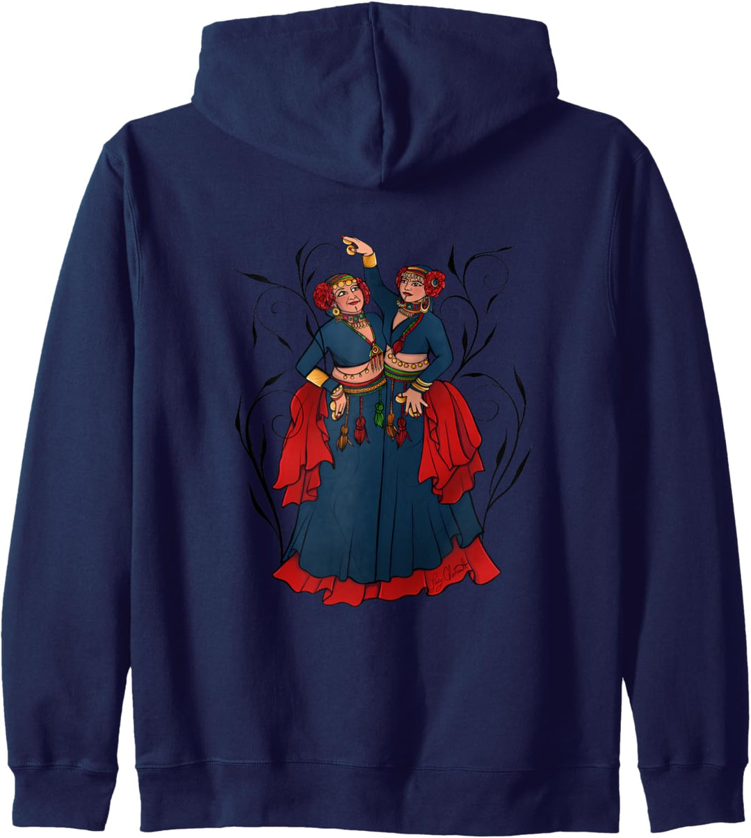 ATS Tribal Belly Dancers Kapuzenjacke